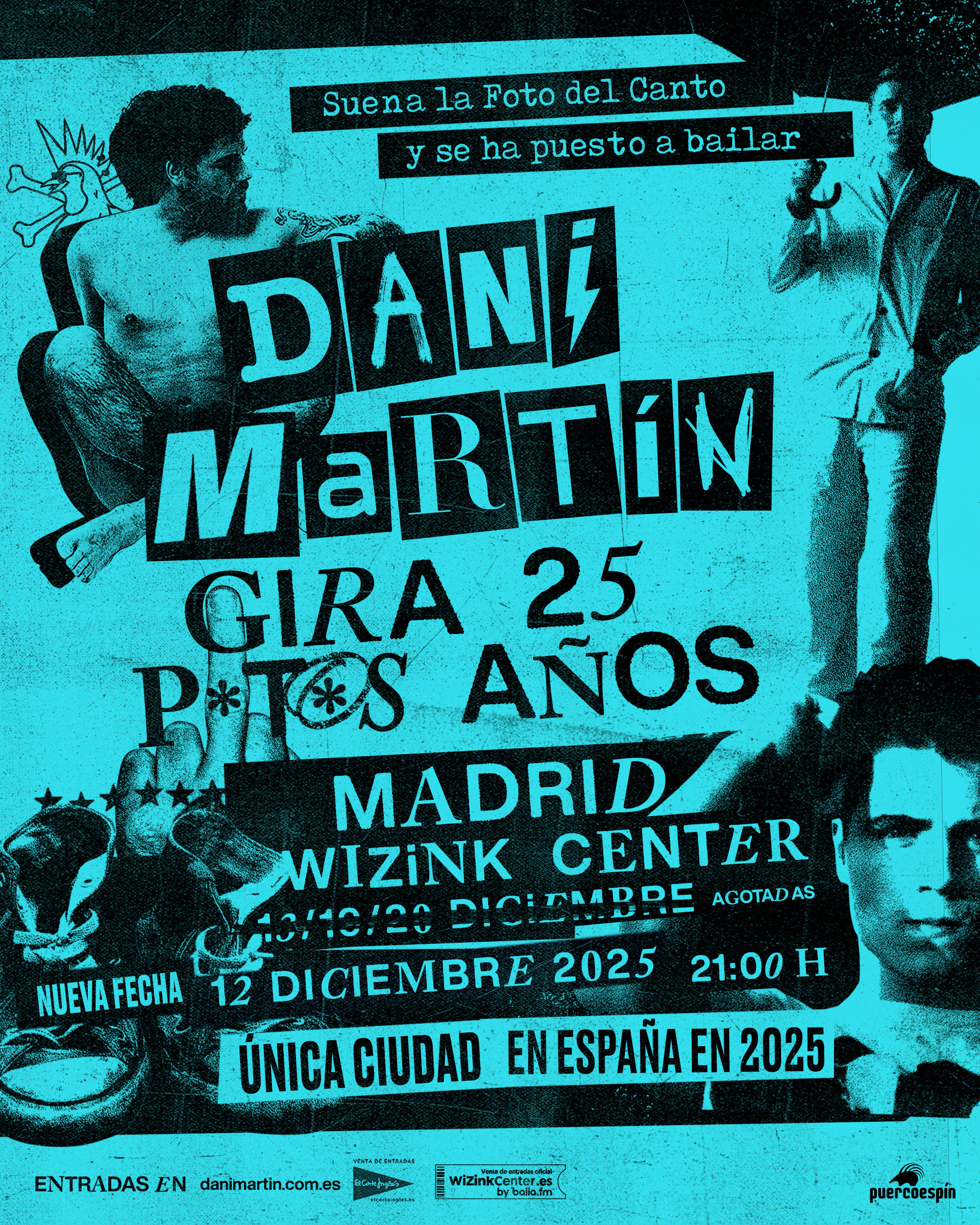 Fotografía promocional de Concierto de Dani Martín en Madrid
