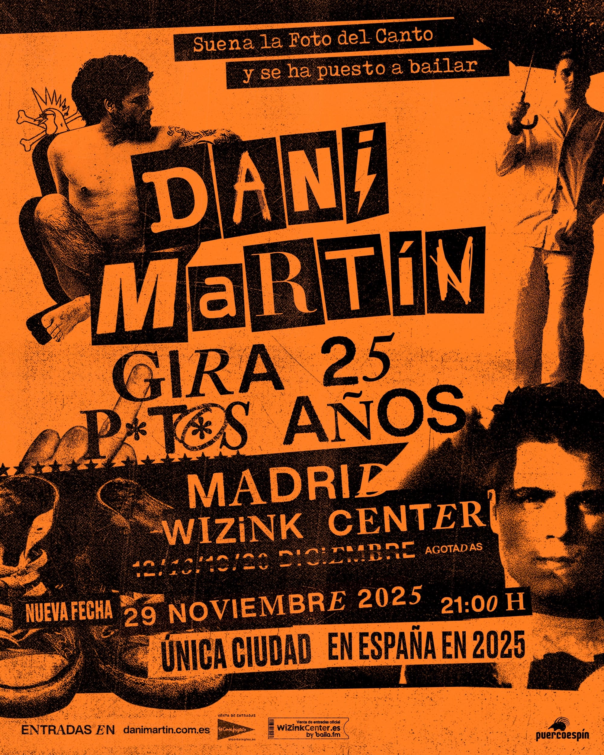 Fotografía promocional de Concierto de Dani Martín en Madrid