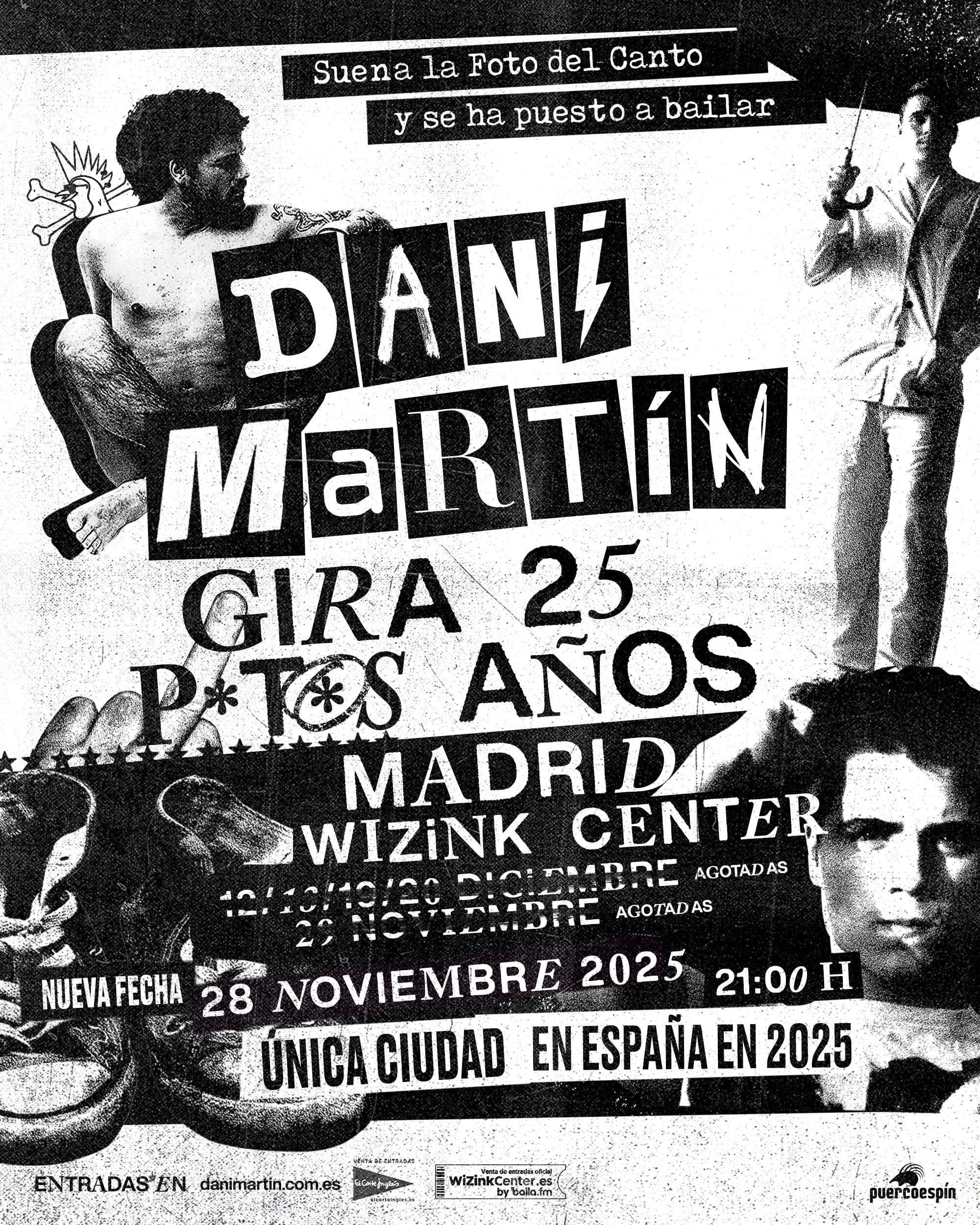 Fotografía promocional de Concierto de Dani Martín en Madrid