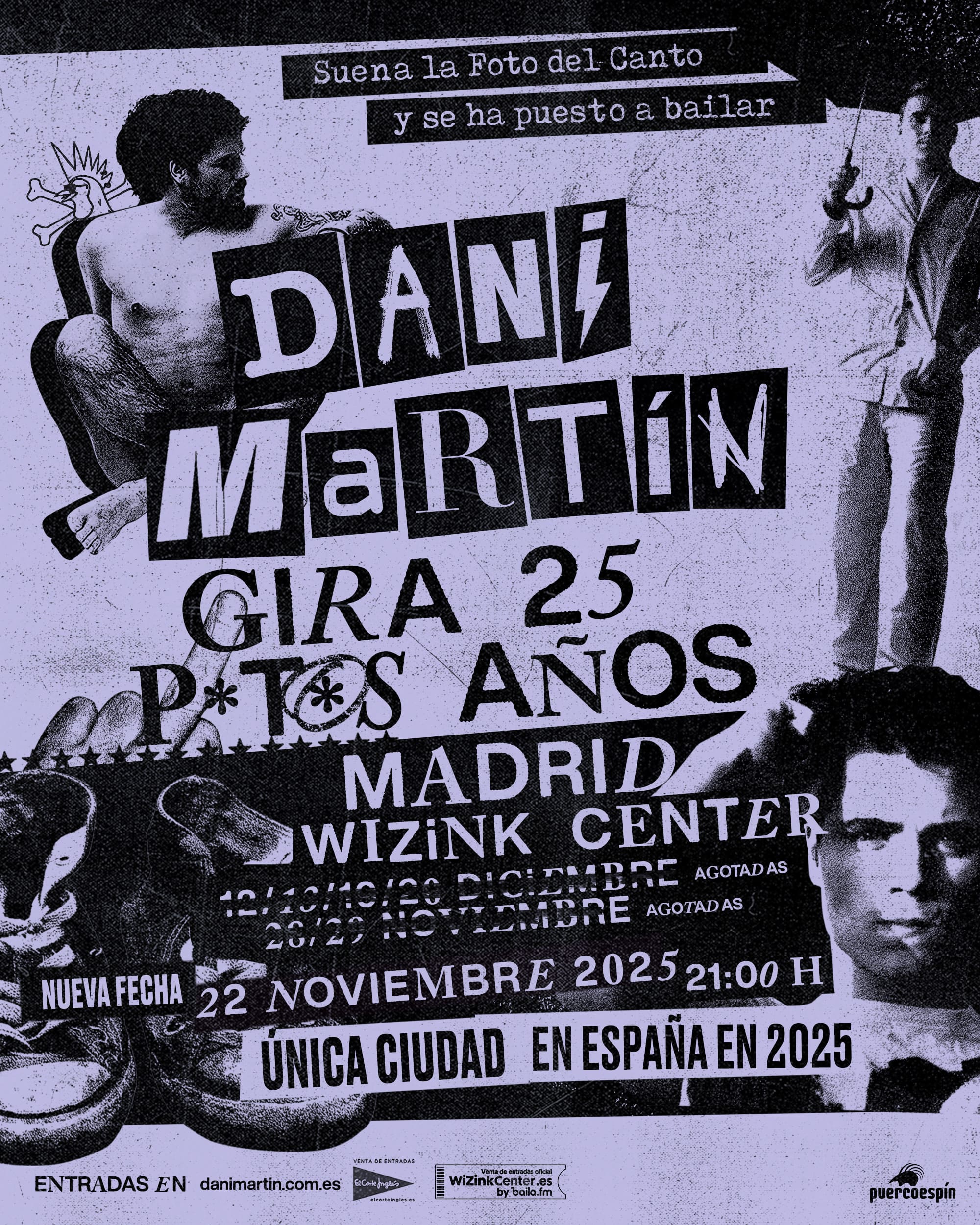 Fotografía promocional de Concierto de Dani Martín en Madrid
