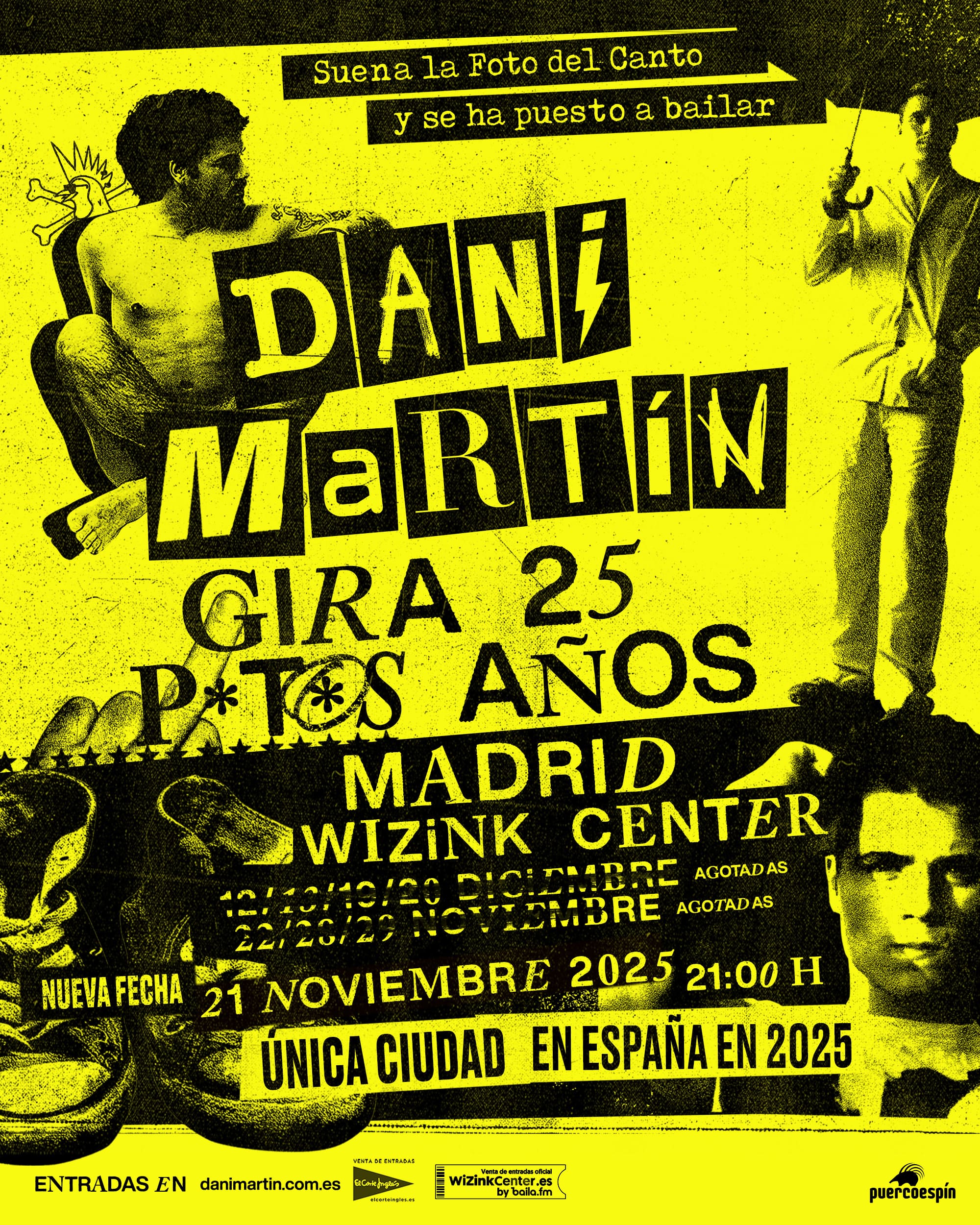 Fotografía promocional de Concierto de Dani Martín en Madrid