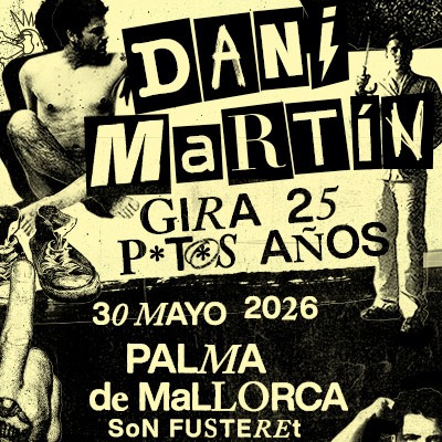 Fotografía promocional de Concierto de Dani Martín en Palma