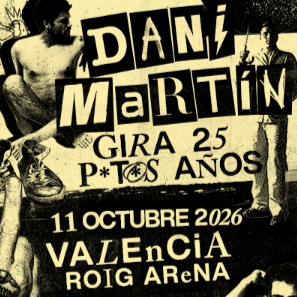 Fotografía promocional de Concierto de Dani Martín en Valencia - Nueva Fecha