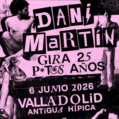 Fotografía promocional de Concierto de Dani Martín en Valladolid