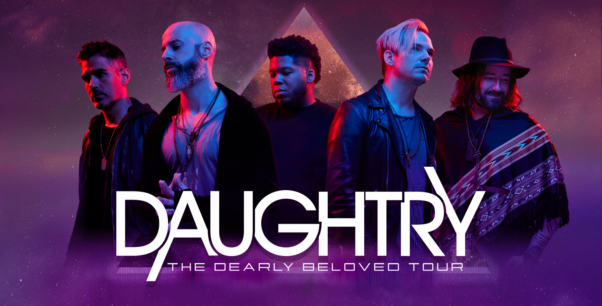 Promofoto von Concierto de Daughtry en Bristol.