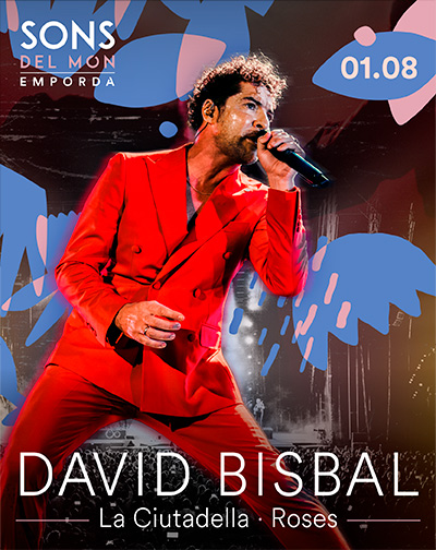 Fotografía promocional de Concierto de David Bisbal en Girona