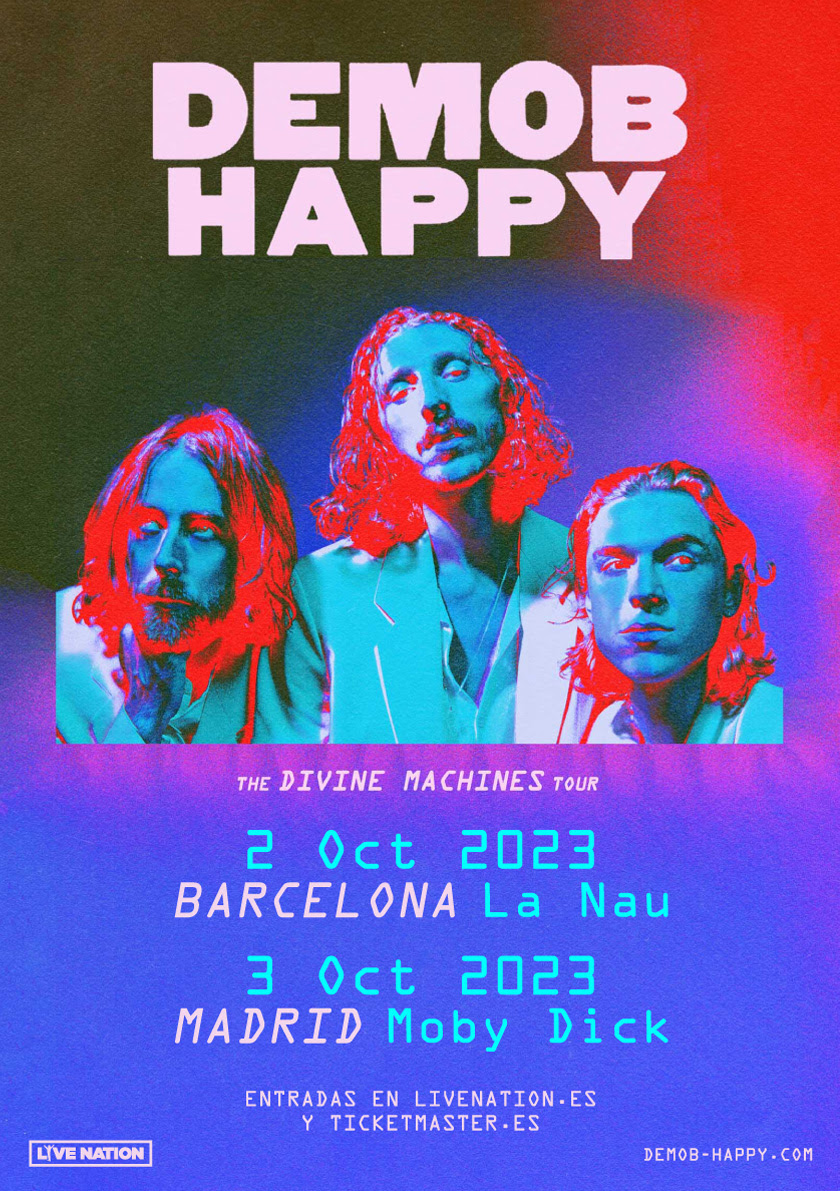 Fotografía promocional de Concierto de Demob Happy en Madrid