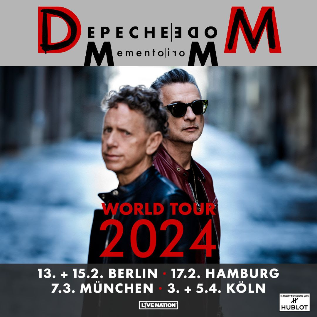 Promofoto von Concierto de Depeche Mode en Berlín.