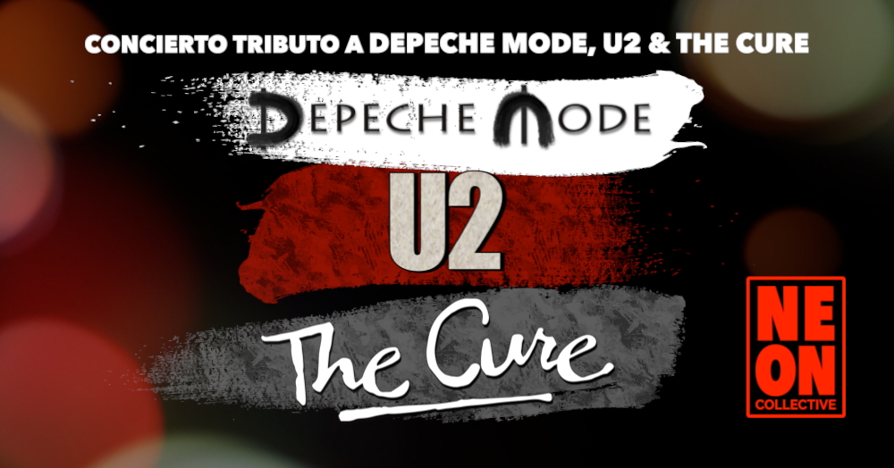 Fotografía promocional de Concierto de Depeche Mode, U2 & The Cure by Neon Collective en Castellón