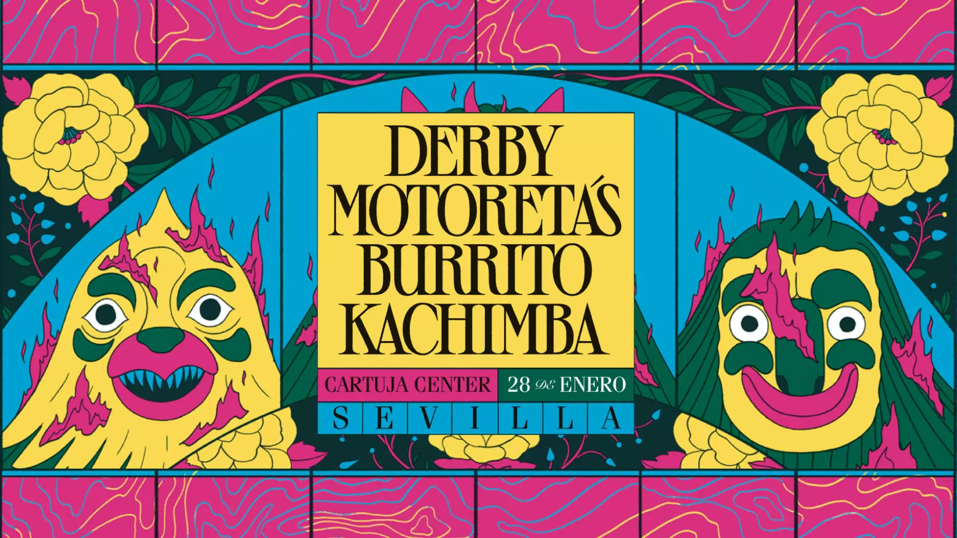 Fotografía promocional de Concierto de Derby Motoreta's Burrito Kachimba en Sevilla | Fin de gira