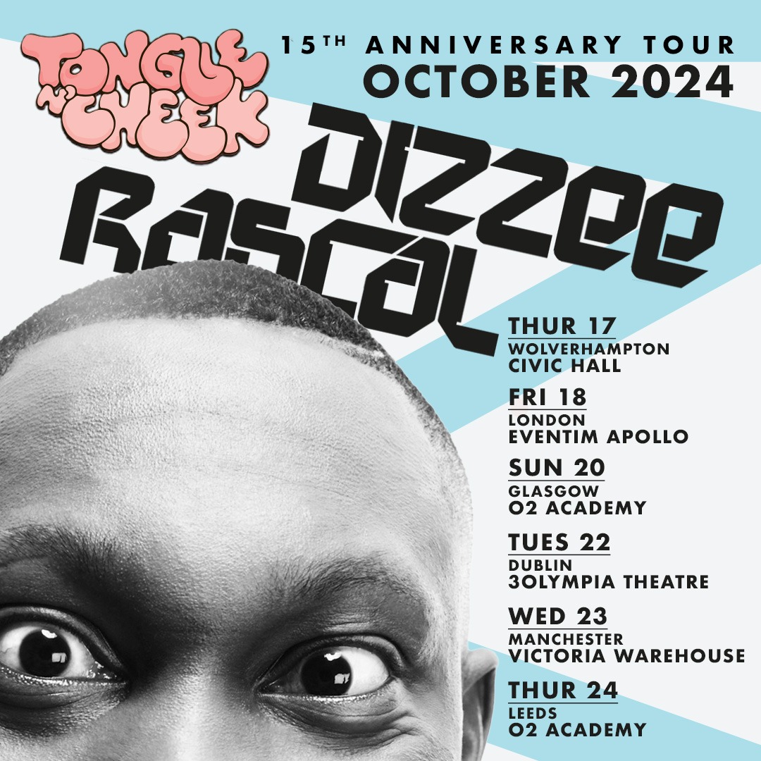 Promotional photograph of Concierto de Dizzee Rascal en Leeds.