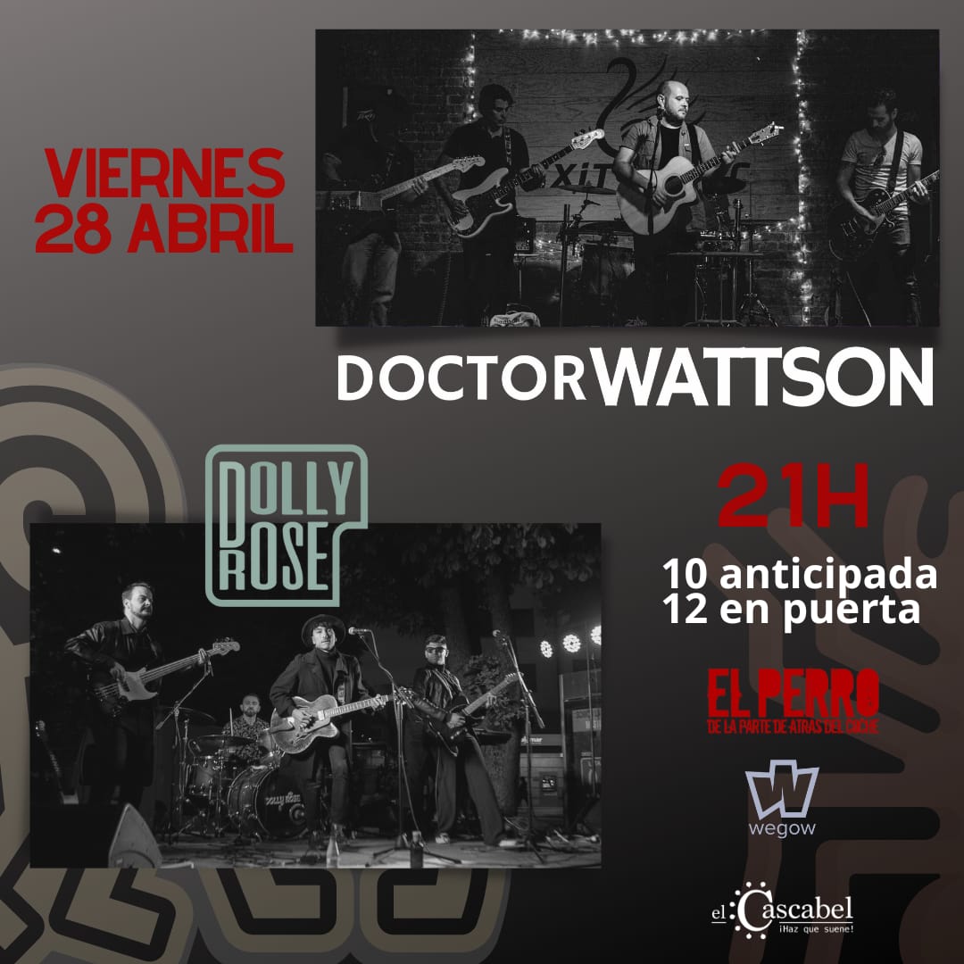 Fotografía promocional de Concierto de Doctor Wattson + Dolly Rose. Madrid