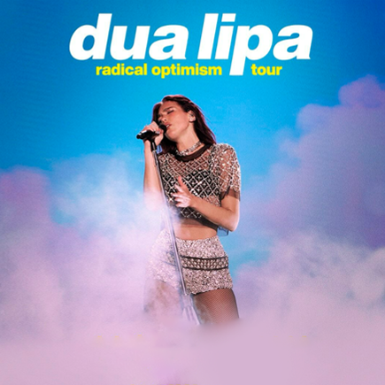 Fotografia promocional de Concierto de Dua Lipa en Amsterdam.