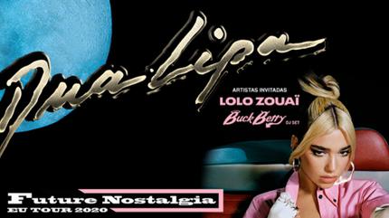 Dua Lipa concert in Barcelona