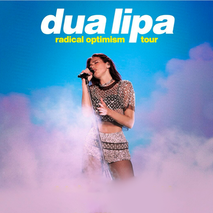 Promofoto von Concierto de Dua Lipa en Hamburgo.