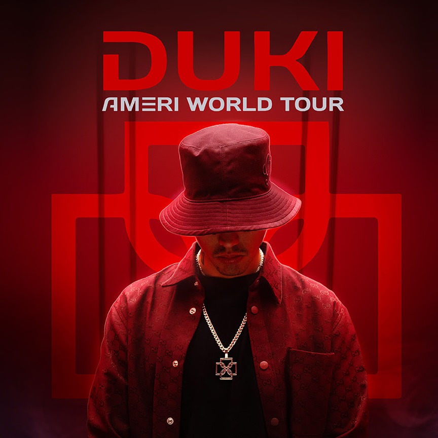 Promofoto von Concierto de Duki en Múnich.