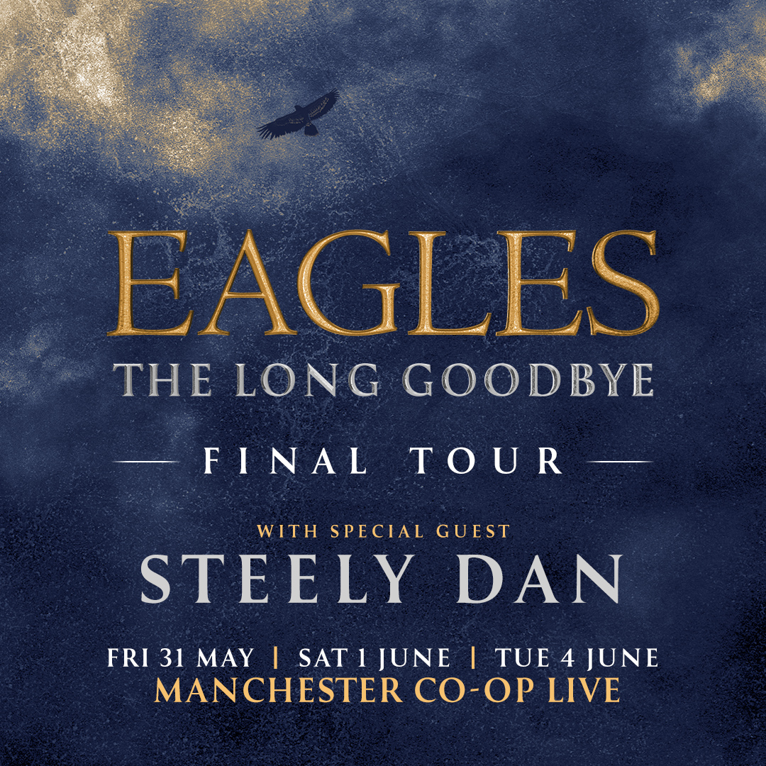 Promotional photograph of Concierto de Eagles en Manchester.