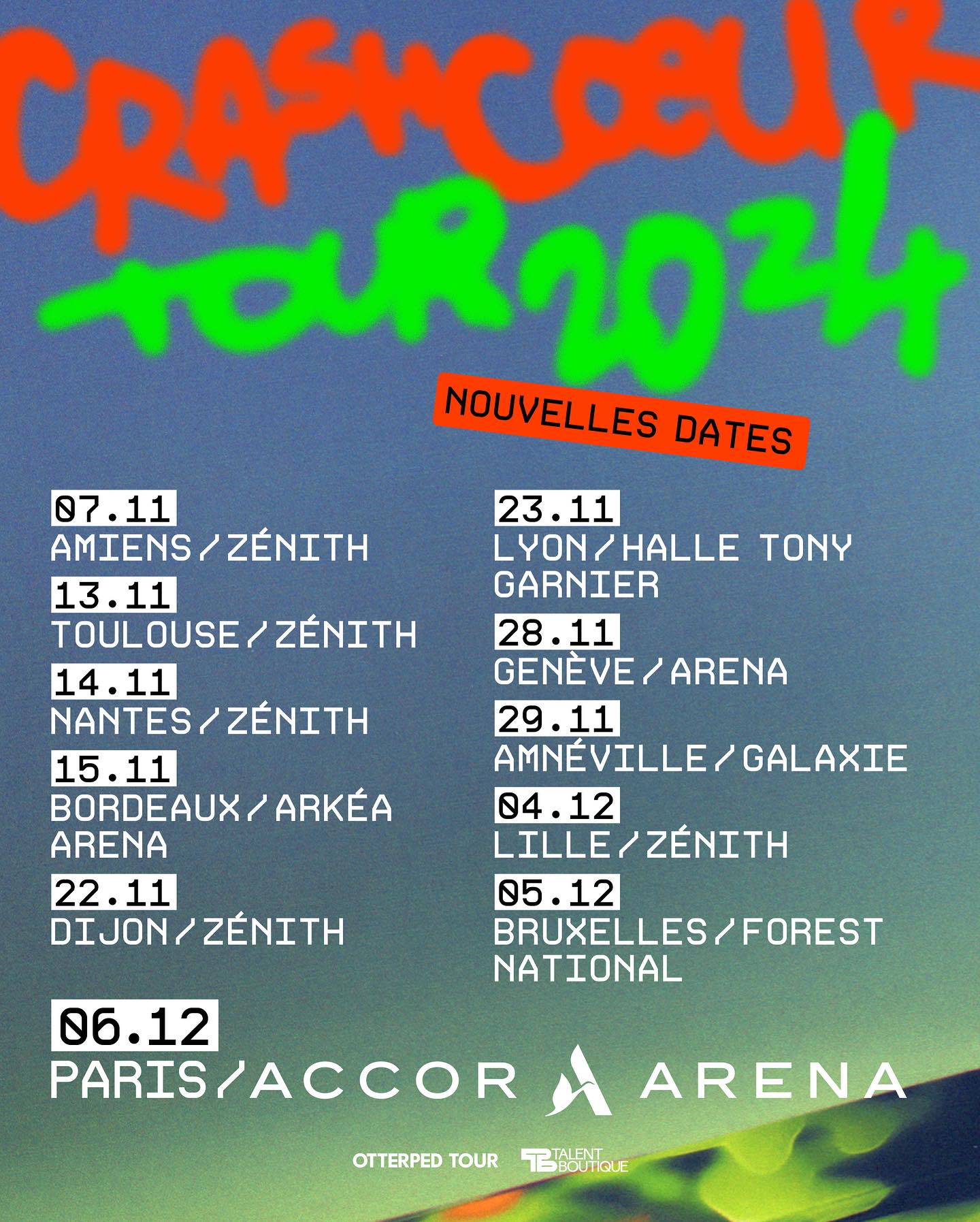 Fotografía promocional de Concierto de Eddy de Pretto en Lyon