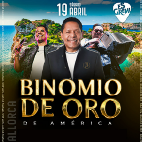 Promofoto von Concierto de El Binomio de Oro de América en Palma de Mallorca.