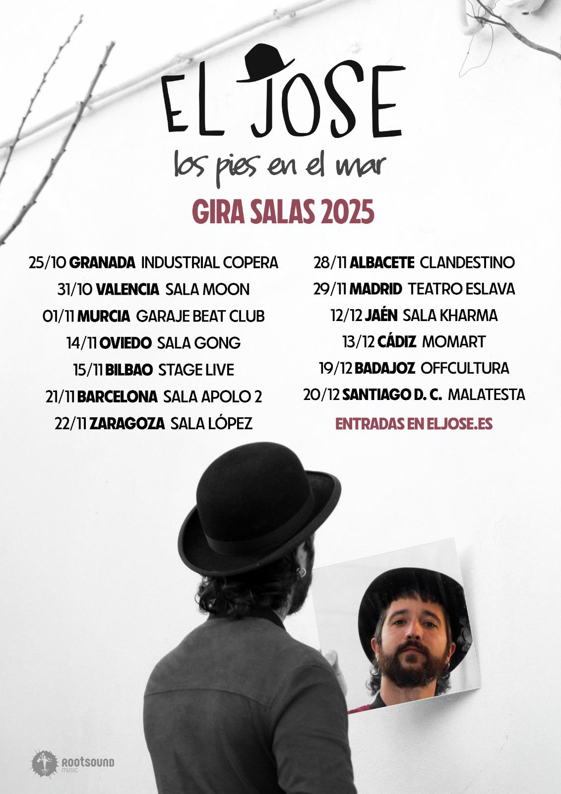 Fotografía promocional de Concierto de El Jose en Santiago de Compostela Sala Malatesta