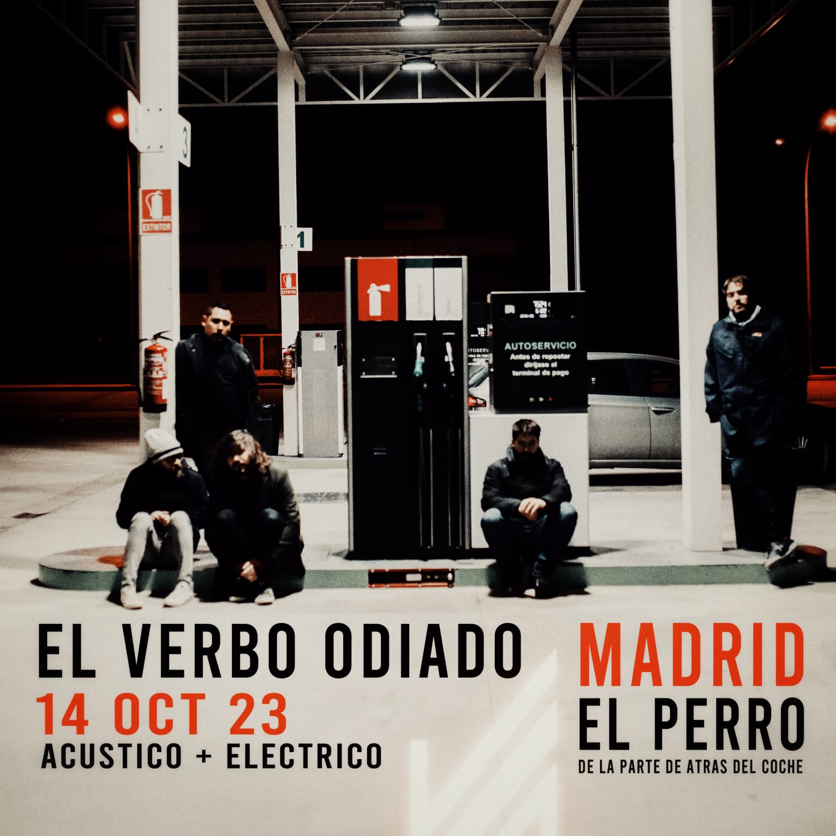 Promofoto von Concierto de El Verbo Odiado en Madrid.