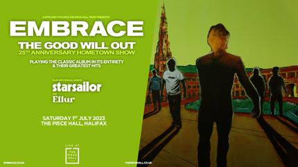 Embrace concert in Halifax | Live at The Piece Hall
