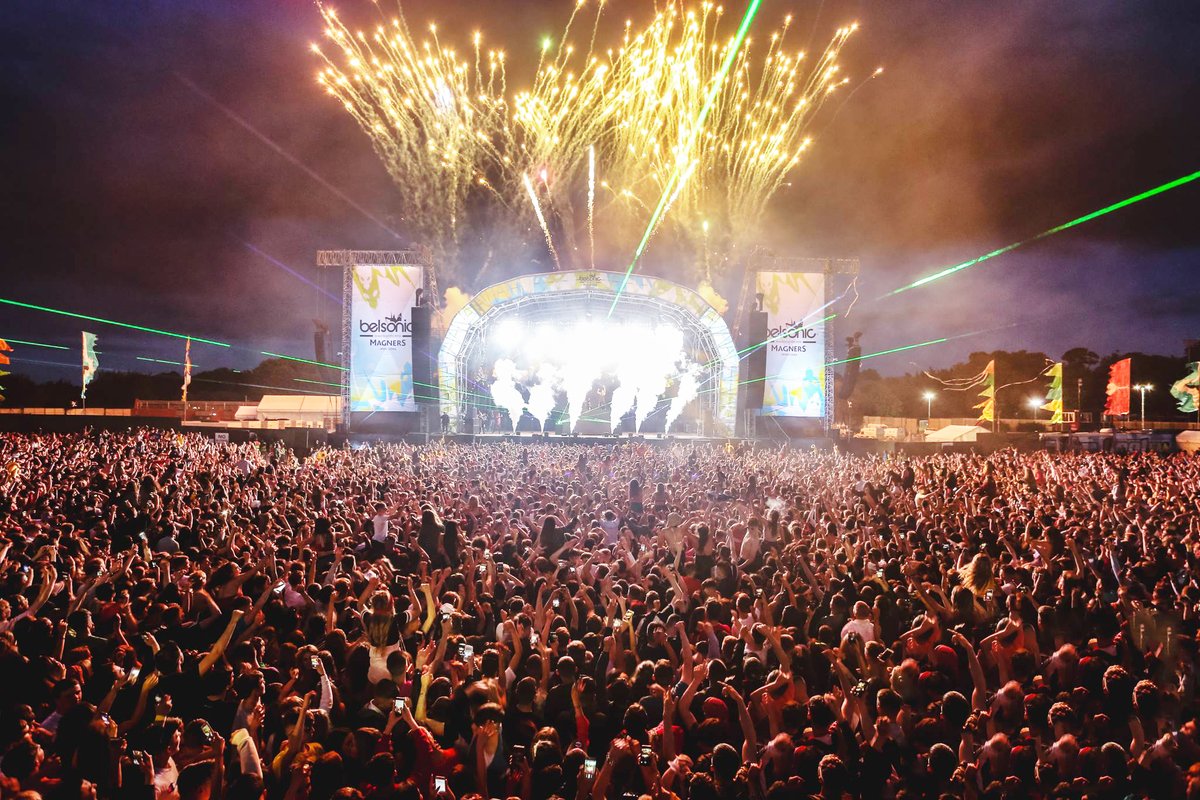 Promotional photograph of Belsonic Festival 2019.