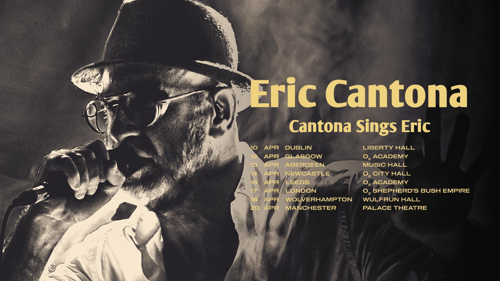 Promotional photograph of Concierto de Éric Cantona en Glasgow.