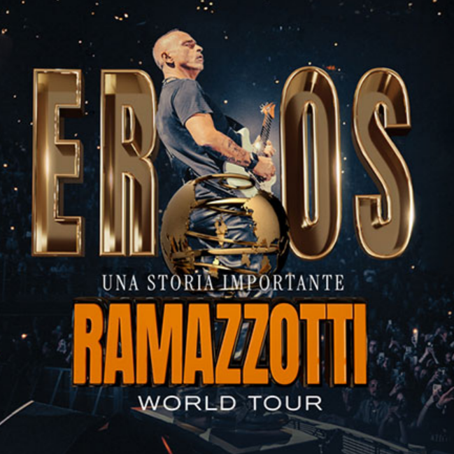 Fotografia promozionale di Concierto de Eros Ramazzotti en Milan.