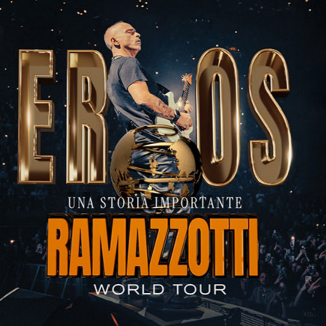 Fotografia promozionale di Concierto de Eros Ramazzotti en Udine.