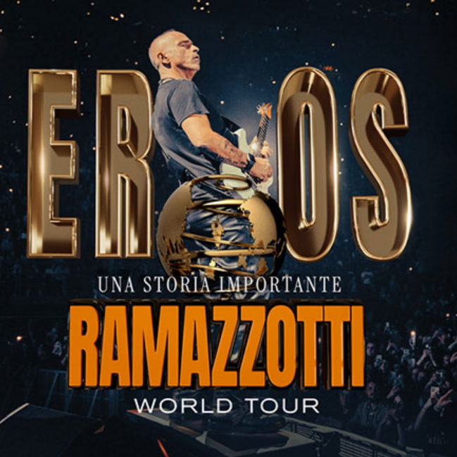 Promofoto von Concierto de Eros Ramazzotti en Viena.