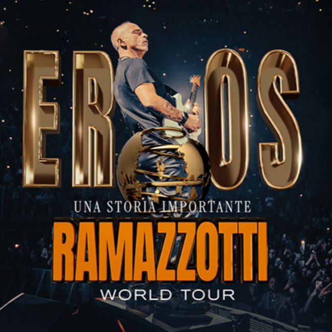 Promotional photograph of Concierto de Eros Ramazzotti en Zúrich.