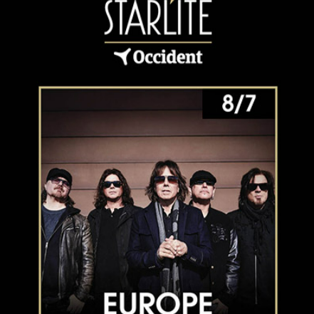 Fotografía promocional de Concierto de Europe en Marbella | Starlite Occident 2025