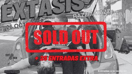 Concierto de Éxtasis en Barcelona
