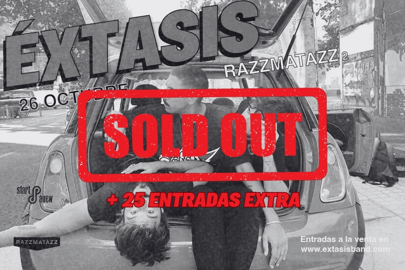 Promofoto von Concierto de Éxtasis en Barcelona.