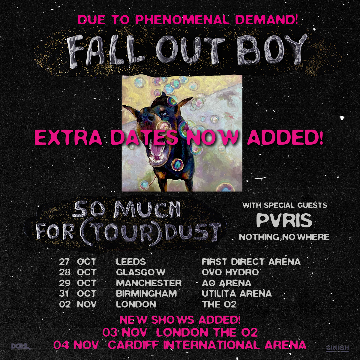 Fotografía promocional de Concierto de Fall Out Boy en Cardiff