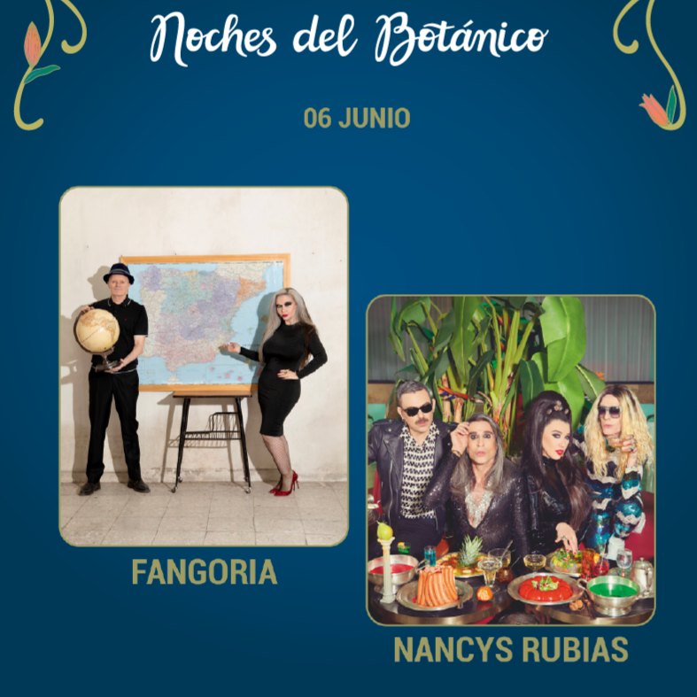 Fotografía promocional de Concierto de Fangoria y Nancys Rubia en Madrid | Noches del Botánico 2025