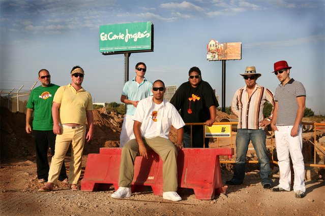 Promofoto von Concierto de Fat Freddy's Drop en Hamburgo.