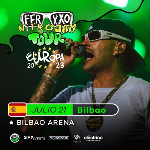 Fotografía promocional de Concierto de Feid en Bizkaia | Nitro Jam Tour