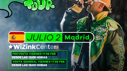 Concierto de Feid en Madrid | Nitro Jam Tour