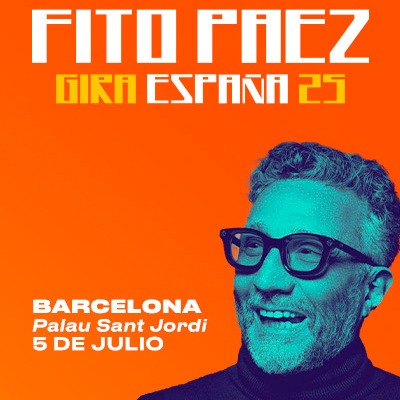 Fotografía promocional de Concierto de Fito Páez en Barcelona