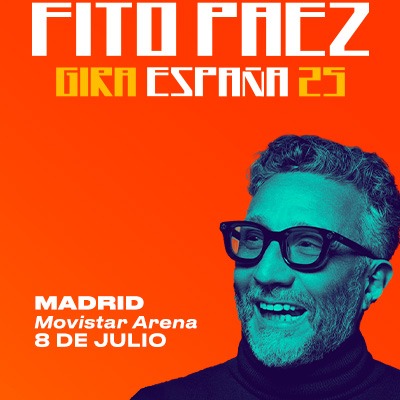 Fotografía promocional de Concierto de Fito Páez en Madrid