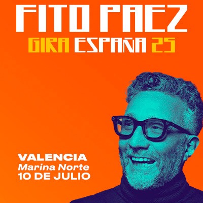 Fotografía promocional de Concierto de Fito Páez en Valencia