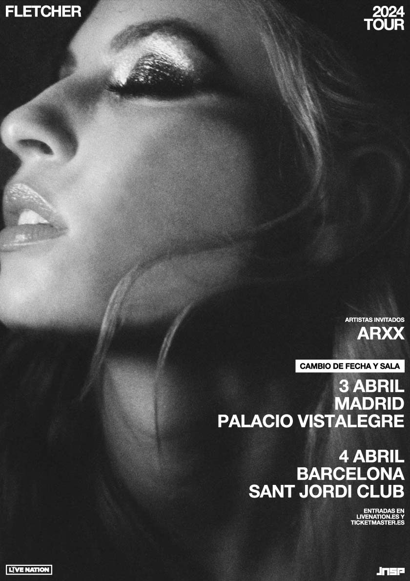 Fotografía promocional de Concierto de Fletcher en Madrid