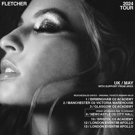 Promotional photograph of Concierto de Fletcher en Manchester.