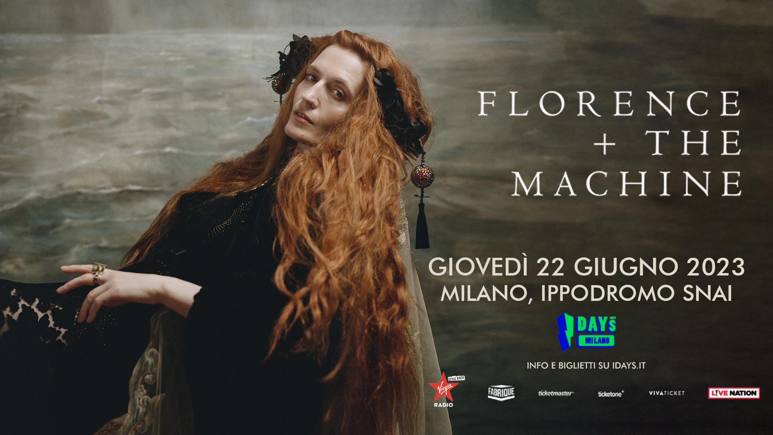 Florence + The Machine concert tickets for Ippodromo del Galoppo di San