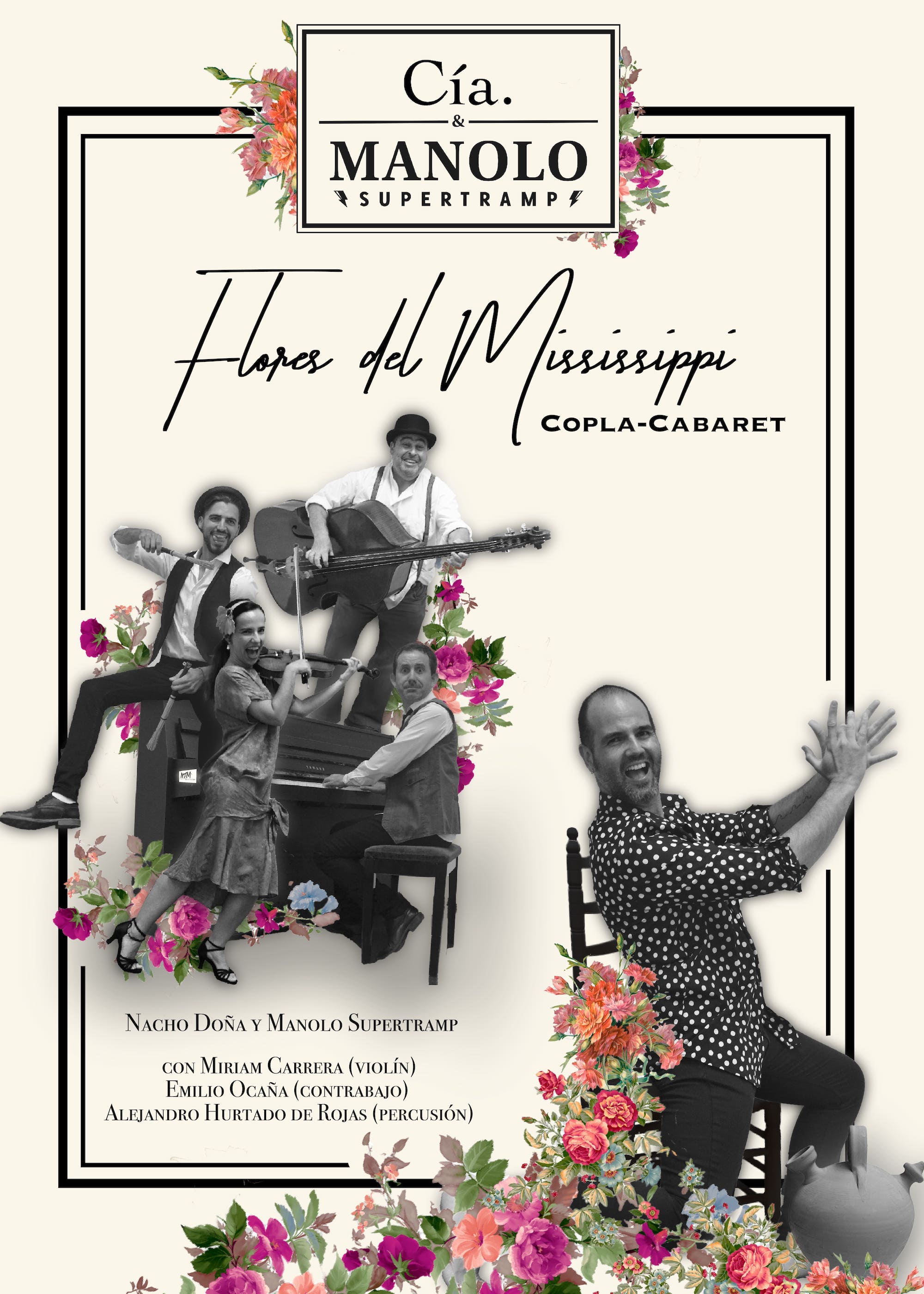 Fotografía promocional de CONCIERTO de FLORES DEL MISSISSIPPI