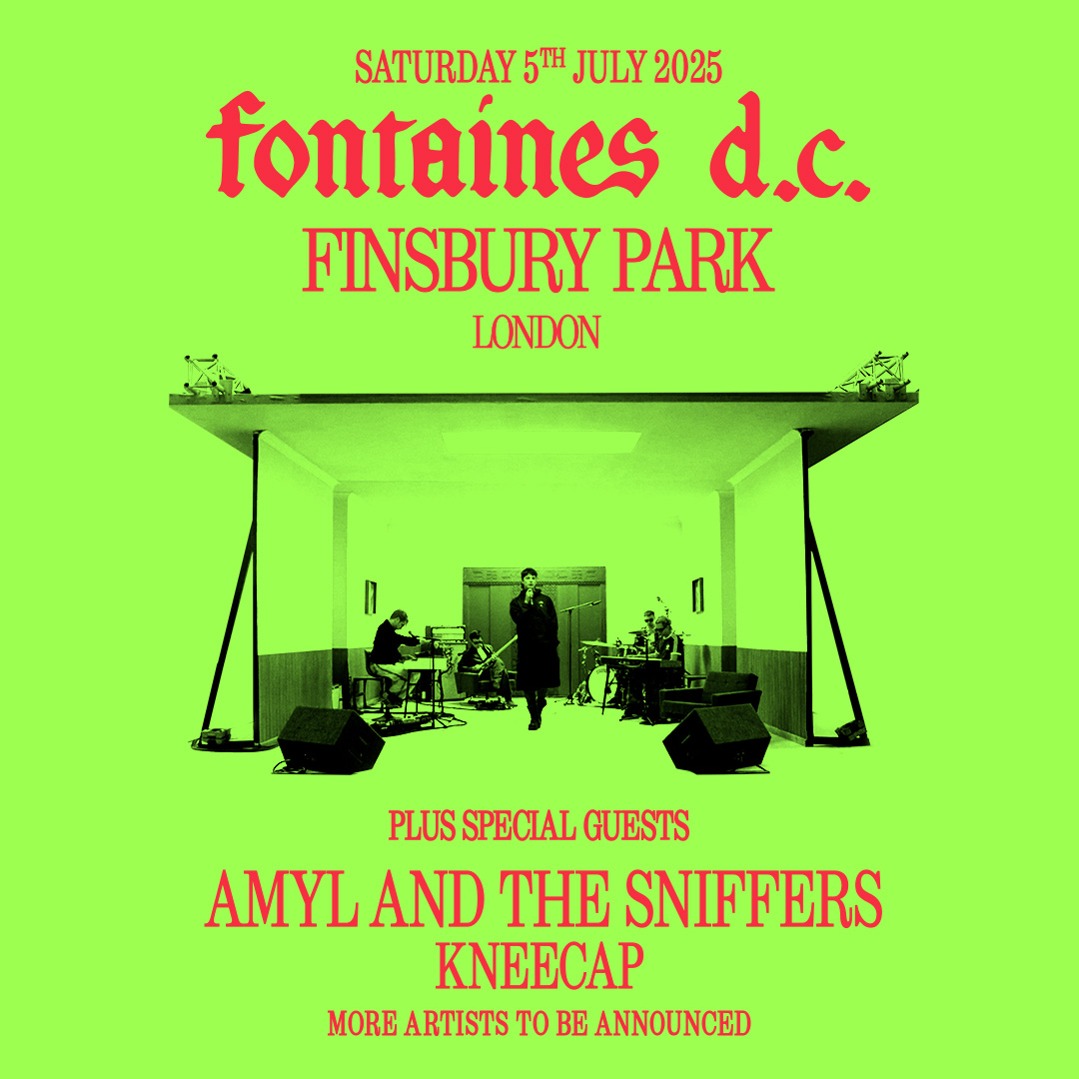 Fotografía promocional de Concierto de Fontaines D.C en Londres