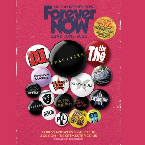 Promofoto von Concierto de Forever Now en Milton Keynes 2025.