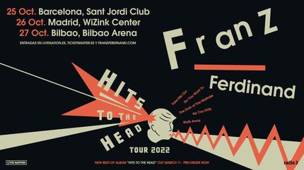 Franz Ferdinand concerto em Madrid